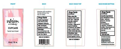 Cupcake (Whim Hand Sanitizer Cupcake 1 Oz 2020 1.08 Ol(hr))